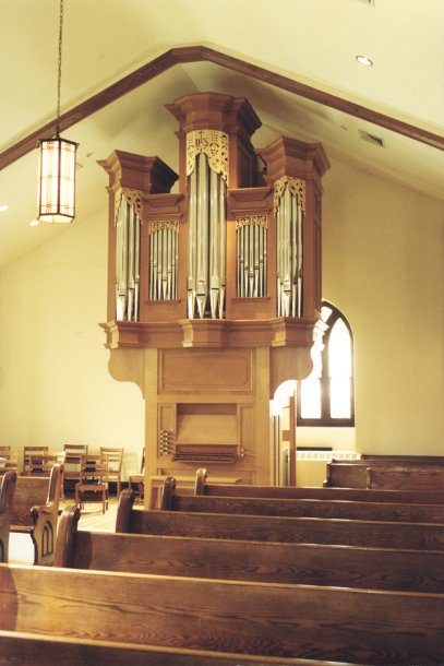 Georgetown Lutheran Church, Washington, D.C:  Richard Howell organ