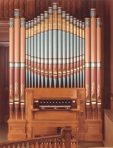 Lovely Lane United Methodist Church, Baltimore, MD:  Richard Howell restoration of Hilborne Roosevelt organ